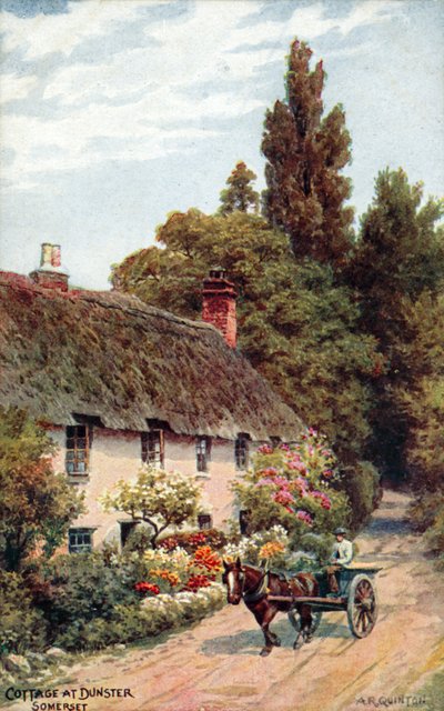 Hütte in Dunster, Somerset von Alfred Robert Quinton